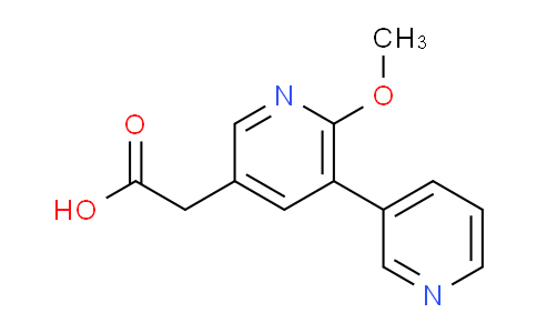 AM24522 | 1227500-02-8 | 6-Methoxy-5-(pyridin-3-yl)pyridine-3-acetic acid