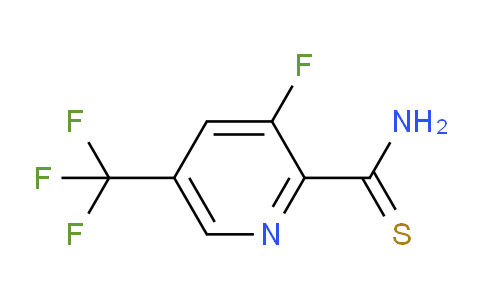 3-Fluoro-5-(trifluoromethyl)pyridine-2-carbothioamide