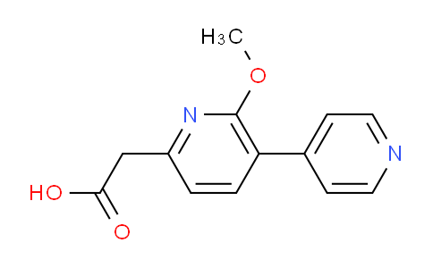 AM24525 | 1227590-66-0 | 6-Methoxy-5-(pyridin-4-yl)pyridine-2-acetic acid