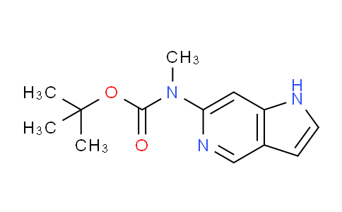 tert-Butyl methyl(1H-pyrrolo[3,2-c]pyridin-6-yl)carbamate