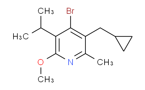AM245258 | 1205514-00-6 | 4-Bromo-3-(cyclopropylmethyl)-5-isopropyl-6-methoxy-2-methylpyridine