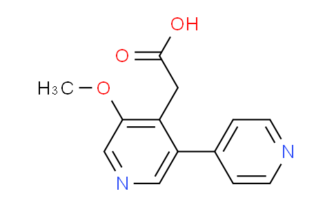 AM24527 | 1227502-12-6 | 3-Methoxy-5-(pyridin-4-yl)pyridine-4-acetic acid