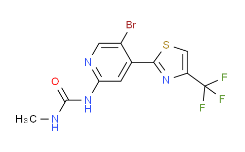 AM245272 | 1186111-36-3 | 1-(5-Bromo-4-(4-(trifluoromethyl)thiazol-2-yl)pyridin-2-yl)-3-methylurea