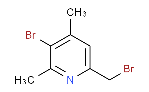 3-Bromo-6-(bromomethyl)-2,4-dimethylpyridine