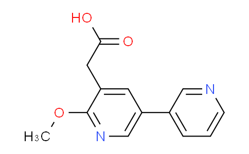 AM24530 | 1227563-11-2 | 2-Methoxy-5-(pyridin-3-yl)pyridine-3-acetic acid