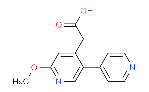 AM24533 | 1227502-21-7 | 2-Methoxy-5-(pyridin-4-yl)pyridine-4-acetic acid