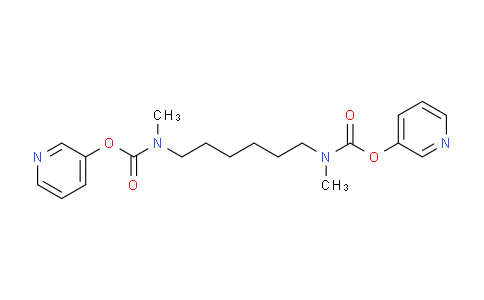 Di(pyridin-3-yl) hexane-1,6-diylbis(methylcarbamate)