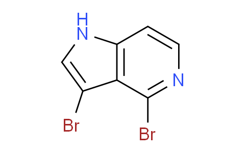 AM245339 | 1000341-83-2 | 3,4-Dibromo-1H-pyrrolo[3,2-c]pyridine