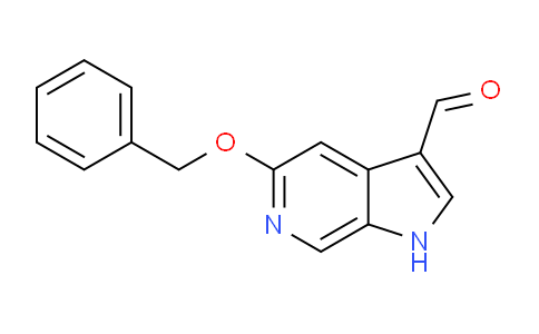 5-(Benzyloxy)-1H-pyrrolo[2,3-c]pyridine-3-carbaldehyde