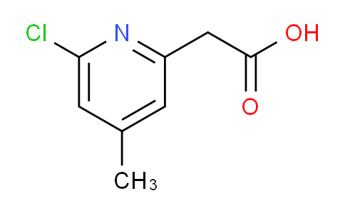 6-Chloro-4-methylpyridine-2-acetic acid