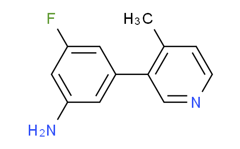 AM245400 | 791644-60-5 | 3-Fluoro-5-(4-methylpyridin-3-yl)aniline