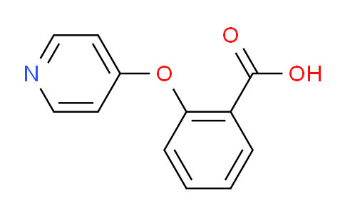 2-(Pyridin-4-yloxy)benzoic acid