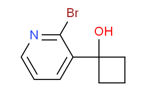 1-(2-Bromopyridin-3-yl)cyclobutanol