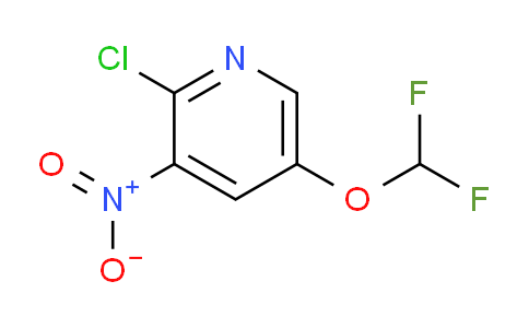 2-Chloro-5-(difluoromethoxy)-3-nitropyridine