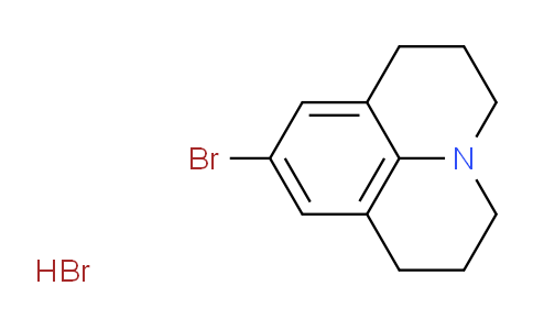 9-Bromo-1,2,3,5,6,7-hexahydropyrido[3,2,1-ij]quinoline hydrobromide