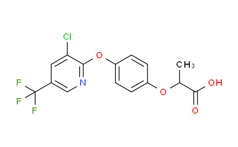 2-(4-((3-Chloro-5-(trifluoromethyl)pyridin-2-yl)oxy)phenoxy)propanoic acid