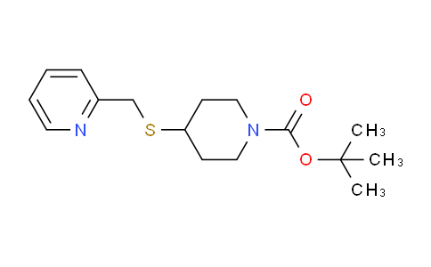 AM245526 | 1353971-76-2 | tert-Butyl 4-((pyridin-2-ylmethyl)thio)piperidine-1-carboxylate
