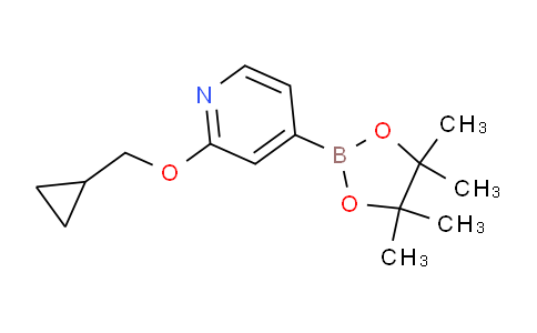 AM245532 | 1346707-99-0 | 2-(Cyclopropylmethoxy)-4-(4,4,5,5-tetramethyl-1,3,2-dioxaborolan-2-yl)pyridine