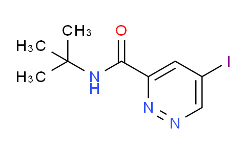 N-(tert-Butyl)-5-iodopyridazine-3-carboxamide