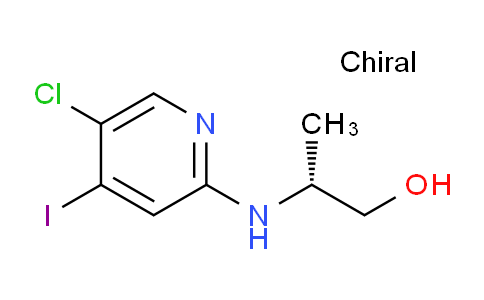 (R)-2-((5-Chloro-4-iodopyridin-2-yl)amino)propan-1-ol