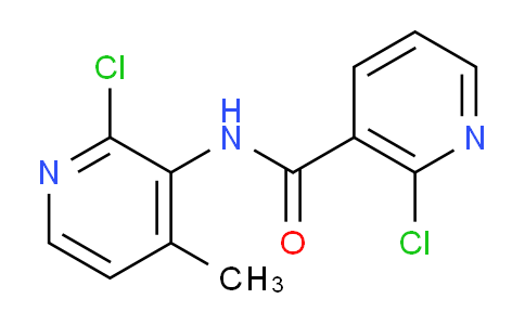 2-Chloro-N-(2-chloro-4-methylpyridin-3-yl)nicotinamide