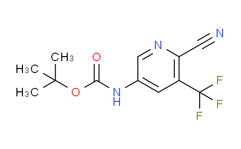 AM245586 | 1165744-14-8 | tert-Butyl (6-cyano-5-(trifluoromethyl)pyridin-3-yl)carbamate