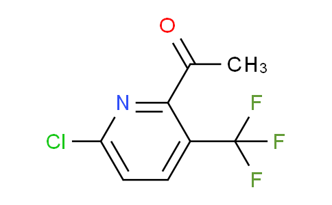 1-(6-Chloro-3-(trifluoromethyl)pyridin-2-yl)ethanone