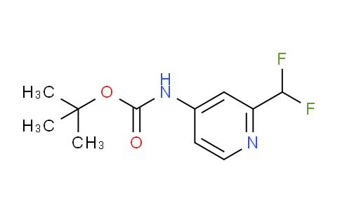 AM245617 | 1816283-57-4 | tert-Butyl (2-(difluoromethyl)pyridin-4-yl)carbamate