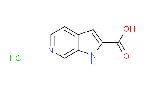 1H-Pyrrolo[2,3-c]pyridine-2-carboxylic acid hydrochloride