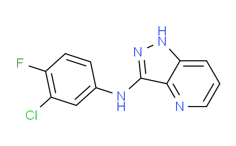 N-(3-Chloro-4-fluorophenyl)-1H-pyrazolo[4,3-b]pyridin-3-amine
