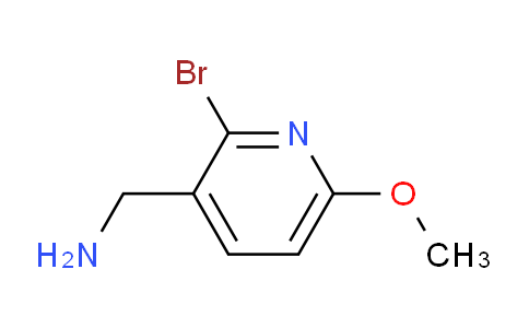(2-Bromo-6-methoxypyridin-3-yl)methanamine