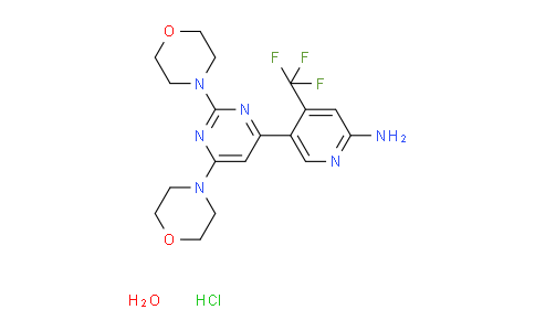 AM245639 | 1389337-64-7 | 5-(2,6-Dimorpholinopyrimidin-4-yl)-4-(trifluoromethyl)pyridin-2-amine hydrochloride hydrate