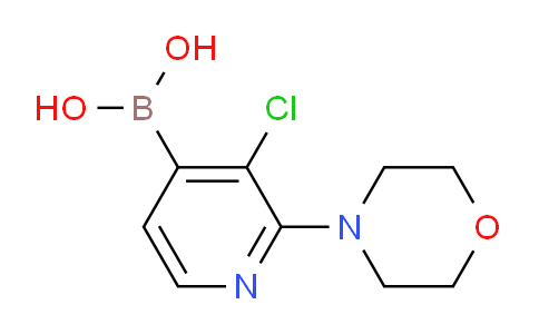 (3-Chloro-2-morpholinopyridin-4-yl)boronic acid