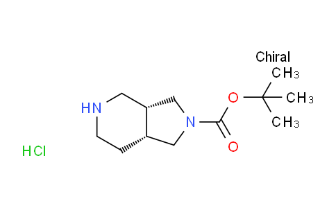 (3aR,7aR)-rel-tert-Butyl hexahydro-1H-pyrrolo[3,4-c]pyridine-2(3H)-carboxylate hydrochloride