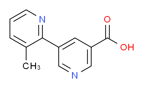 3-Methyl-[2,3'-bipyridine]-5'-carboxylic acid