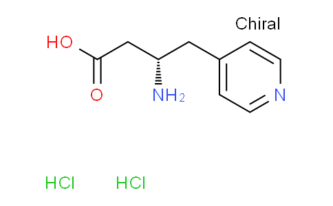 (S)-3-Amino-4-(pyridin-4-yl)butanoic acid dihydrochloride