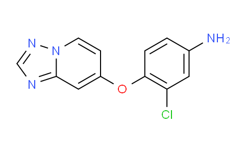 4-([1,2,4]Triazolo[1,5-a]pyridin-7-yloxy)-3-chloroaniline