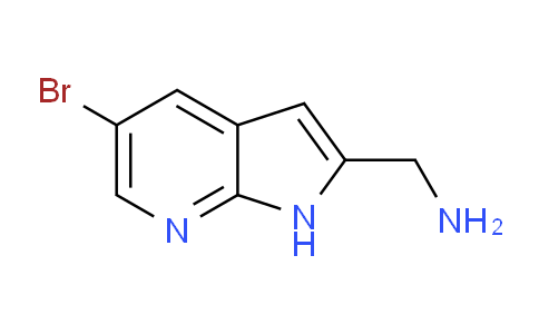 (5-Bromo-1H-pyrrolo[2,3-b]pyridin-2-yl)methanamine