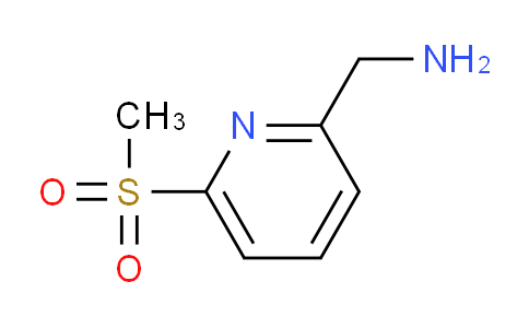 (6-(Methylsulfonyl)pyridin-2-yl)methanamine