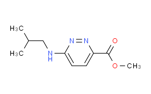 AM245722 | 1184230-38-3 | Methyl 6-(Isobutylamino)pyridazine-3-carboxylate