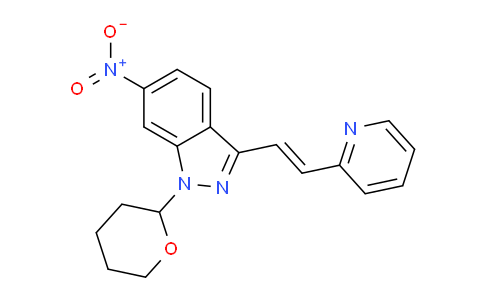 AM245724 | 886230-75-7 | (E)-6-Nitro-3-(2-(pyridin-2-yl)vinyl)-1-(tetrahydro-2H-pyran-2-yl)-1H-indazole