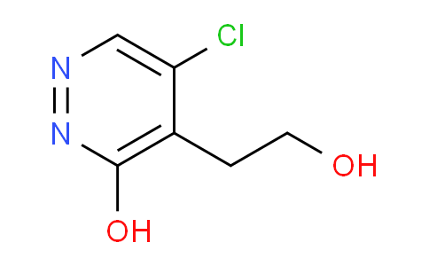 5-Chloro-4-(2-hydroxyethyl)pyridazin-3-ol
