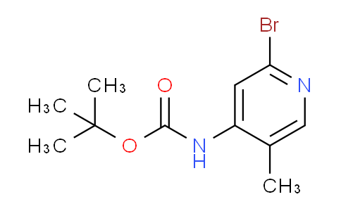 tert-Butyl (2-bromo-5-methylpyridin-4-yl)carbamate