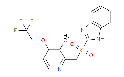 AM245823 | 131926-99-3 | 2-(((3-Methyl-4-(2,2,2-trifluoroethoxy)pyridin-2-yl)methyl)sulfonyl)-1H-benzo[d]imidazole