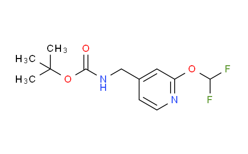 tert-Butyl ((2-(difluoromethoxy)pyridin-4-yl)methyl)carbamate