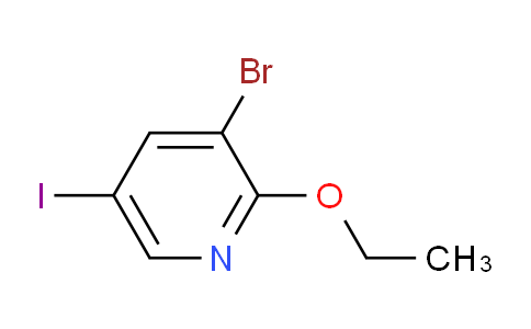 3-Bromo-2-ethoxy-5-iodopyridine