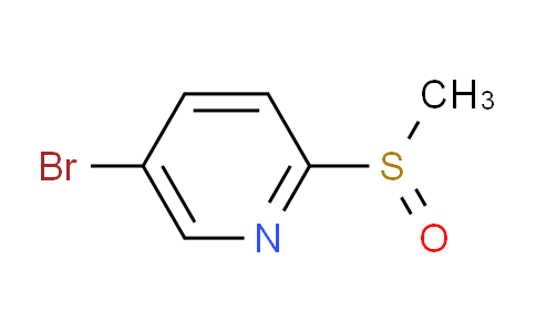 5-Bromo-2-(methylsulfinyl)pyridine