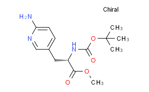 (S)-Methyl 3-(6-aminopyridin-3-yl)-2-((tert-butoxycarbonyl)amino)propanoate
