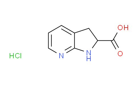 2,3-Dihydro-1H-pyrrolo[2,3-b]pyridine-2-carboxylic acid hydrochloride