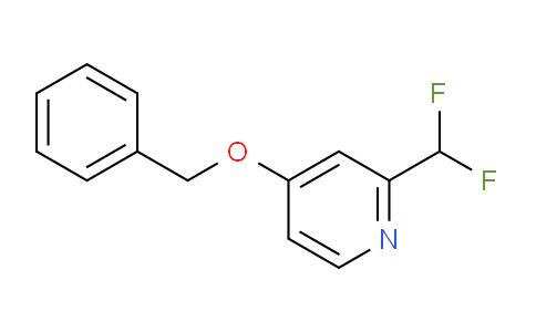 AM245908 | 1816283-56-3 | 4-(Benzyloxy)-2-(difluoromethyl)pyridine